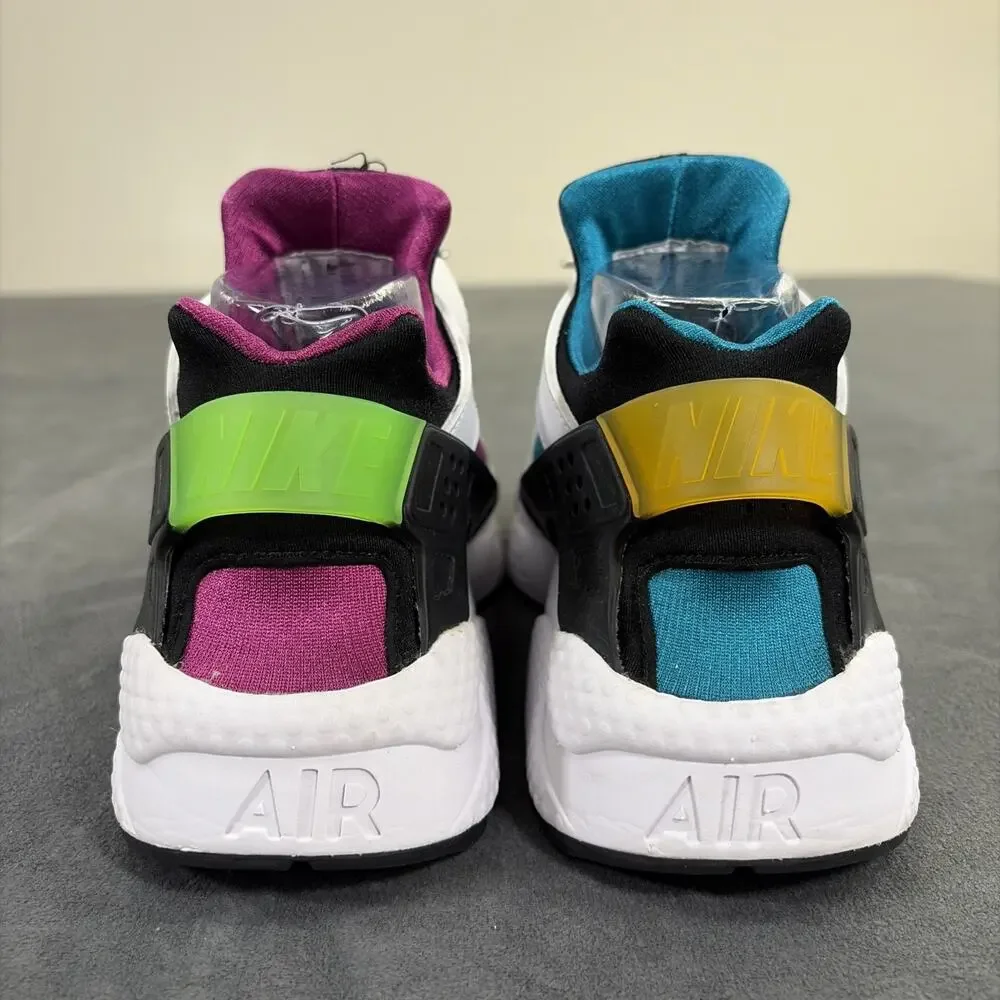 Nike Air Huarache Peace Love Swoosh White Black Multi DM8152-100 Mens 9 Charity